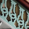 Grudziądzka 36 - fragment rokokowej balustrady