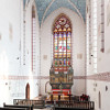 Kościół pofranciszkański - wnętrze prezbiterium
